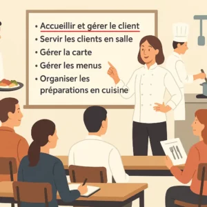 Formation accueillir et gérer le client en restauration